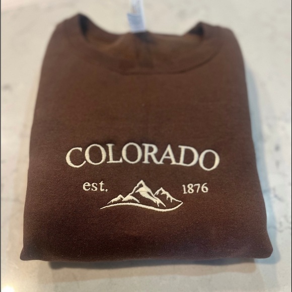 Embroidered Colorado Graphic Crewneck - Picture 3 of 5